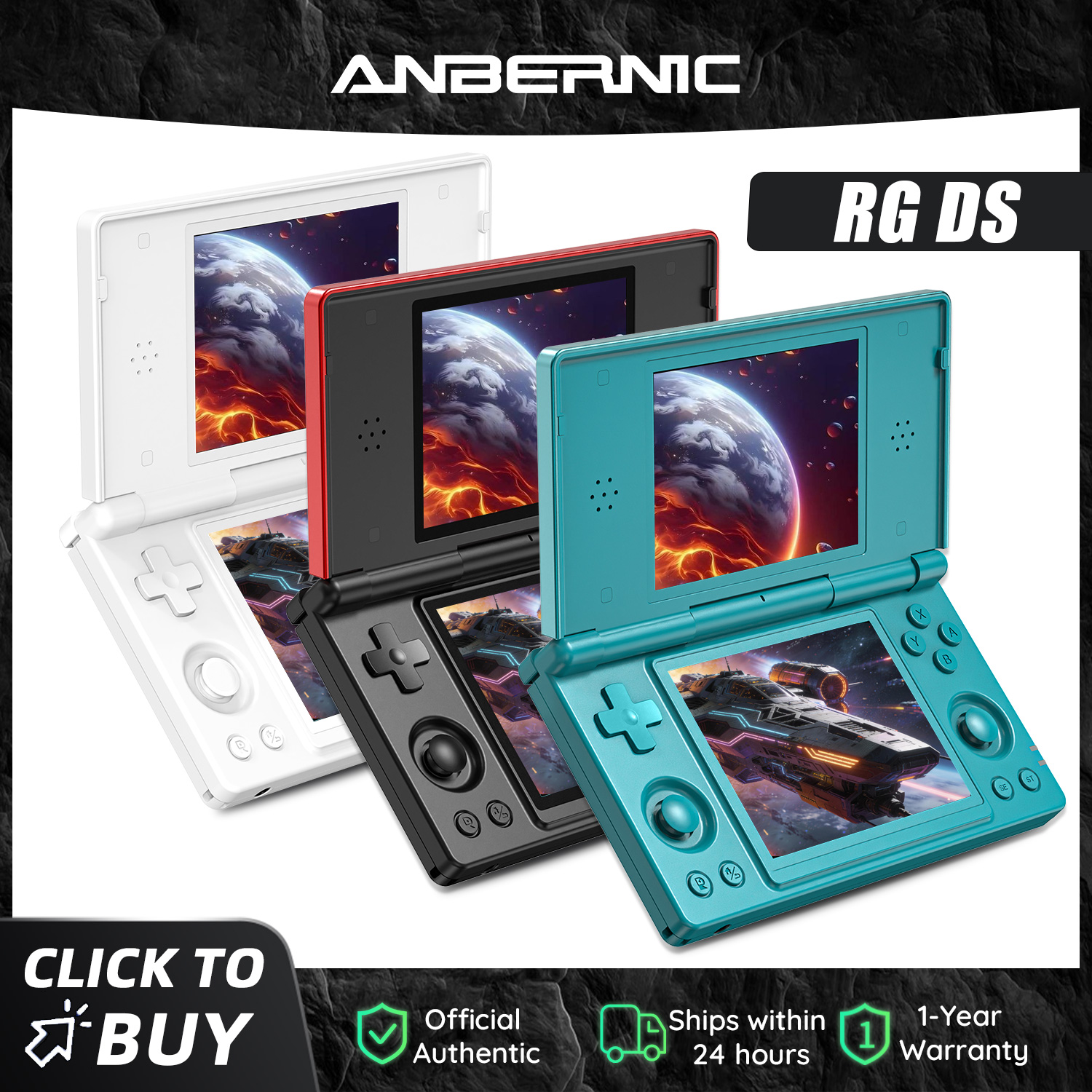 Gaming Console G90 - Anbernic RG DS Dual 4.0” IPS