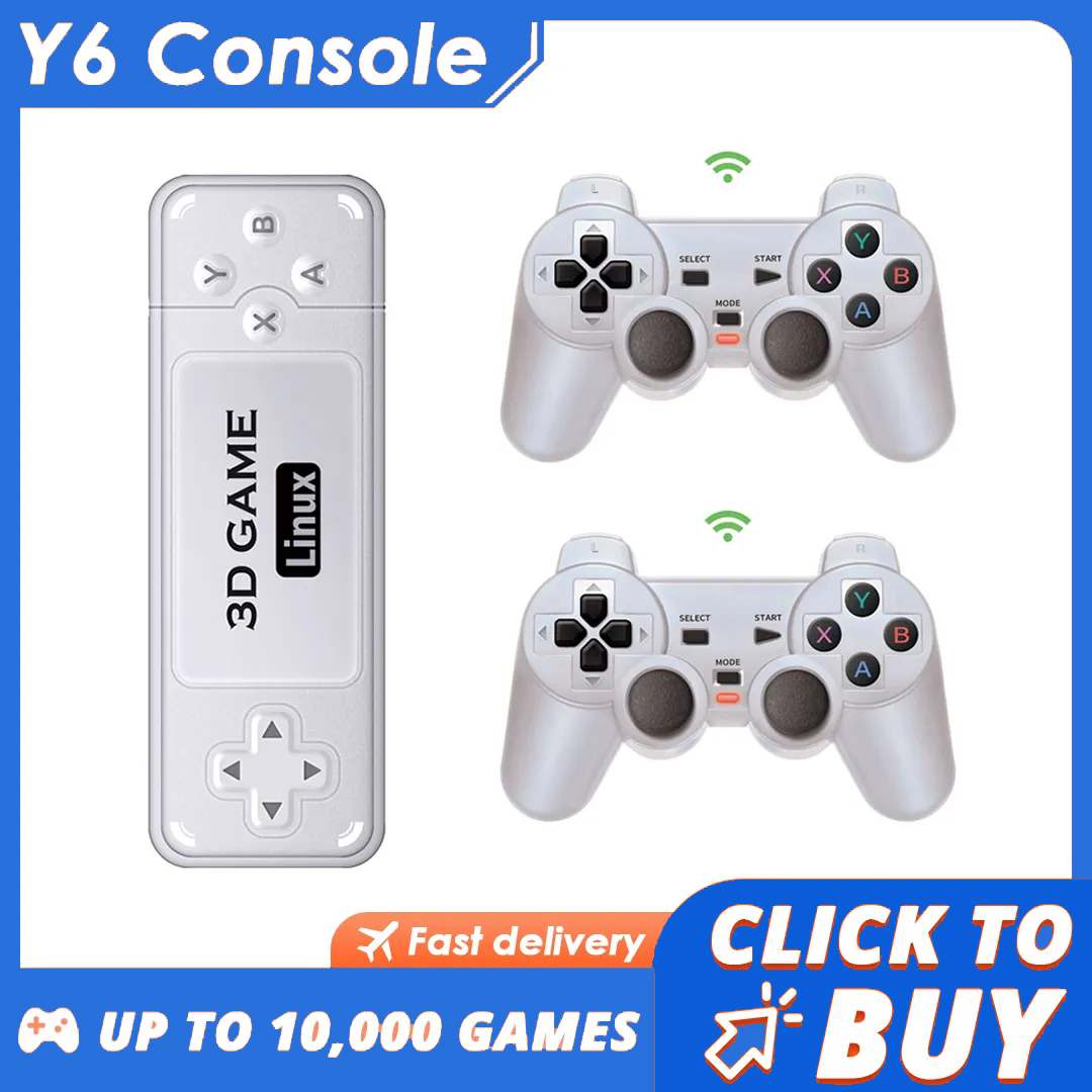 Gaming Console All In One - BOYHOM Y6 Retro Game Console 4K