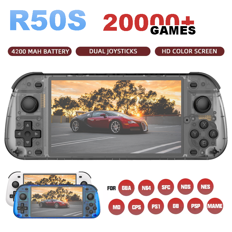 Gaming Console G90 - NEW 5.1 Inch R50S Retro Games
