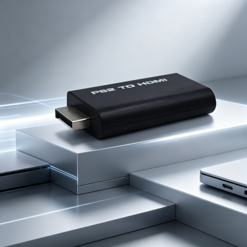 Gaming Console All In One - New 2026 PS2 to HDMI Converter