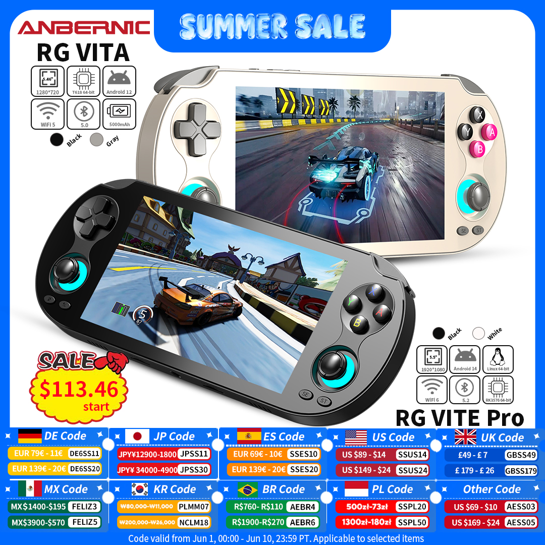 Gaming Console Deals - ANBERNIC RG VITA / RG VITA