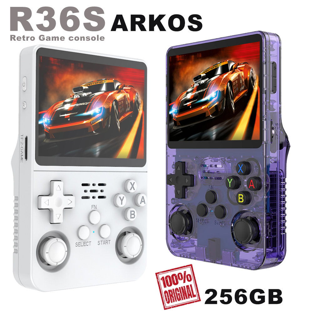 BOYHOM 256G Open Source R36S R - مراجعة Gaming Console Deals وسعره