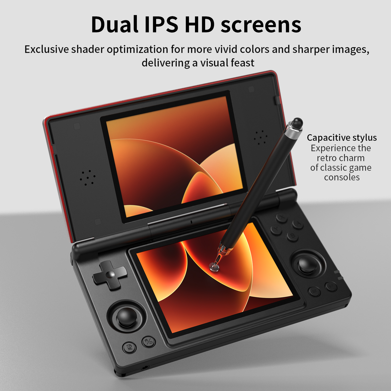 Anbernic RG DS Dual 4.0” IPS S - مراجعة Gaming Console G90 وسعره