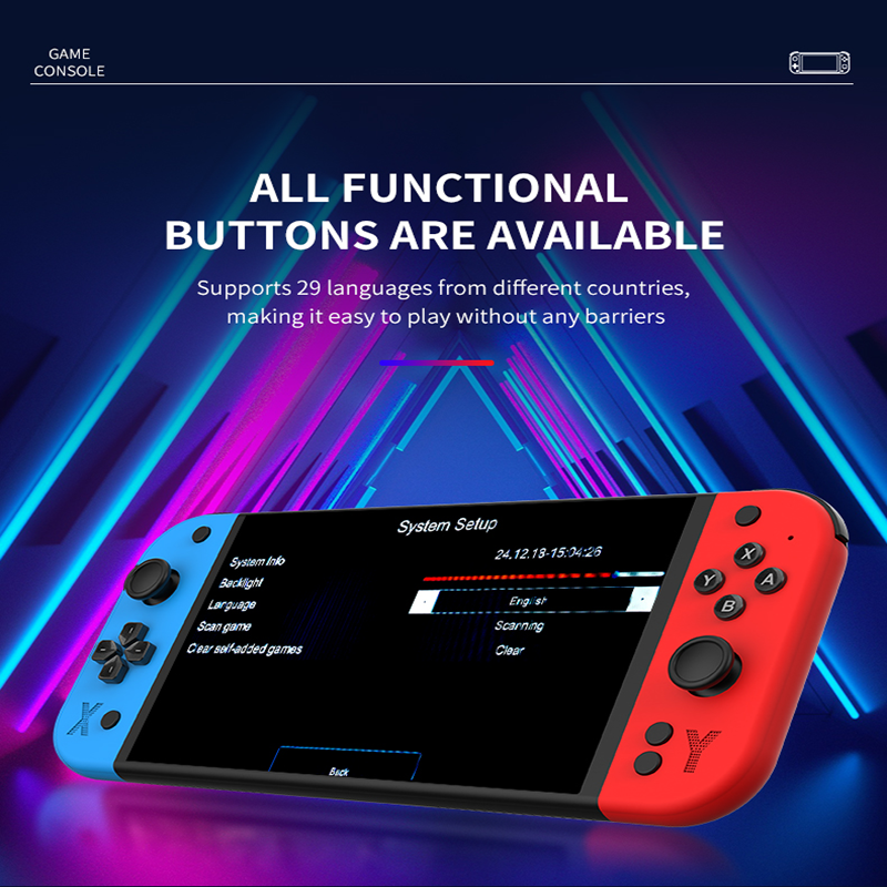 New G90 Retro Gaming Handheld  - مراجعة Gaming Console G90 وسعره