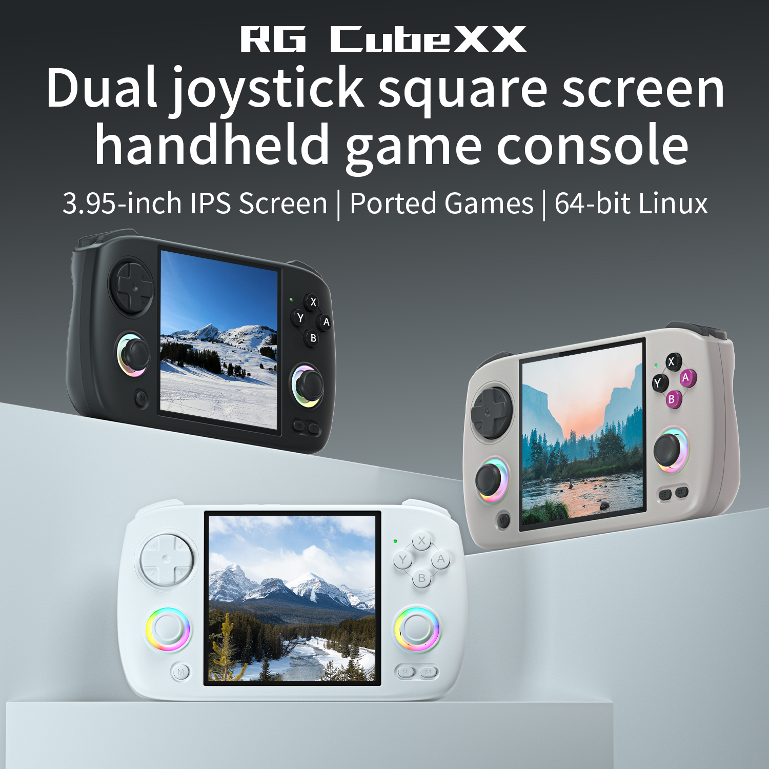 Anbernic RG CubeXX Retro Handh - مراجعة Gaming Console All In One وسعره