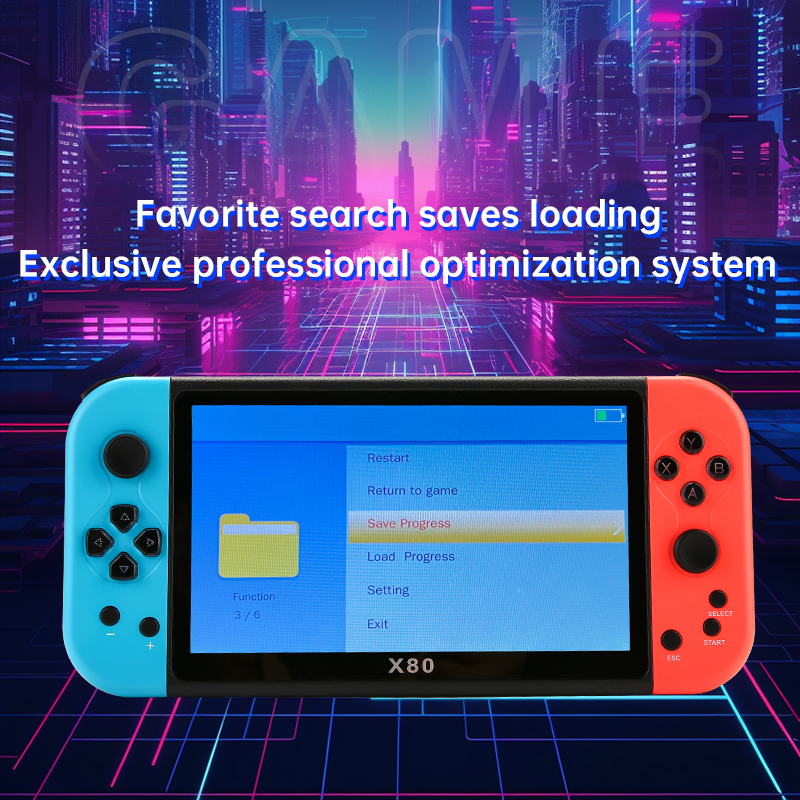 X80 Retro Handheld Game Consol - مراجعة Gaming Console G90 وسعره