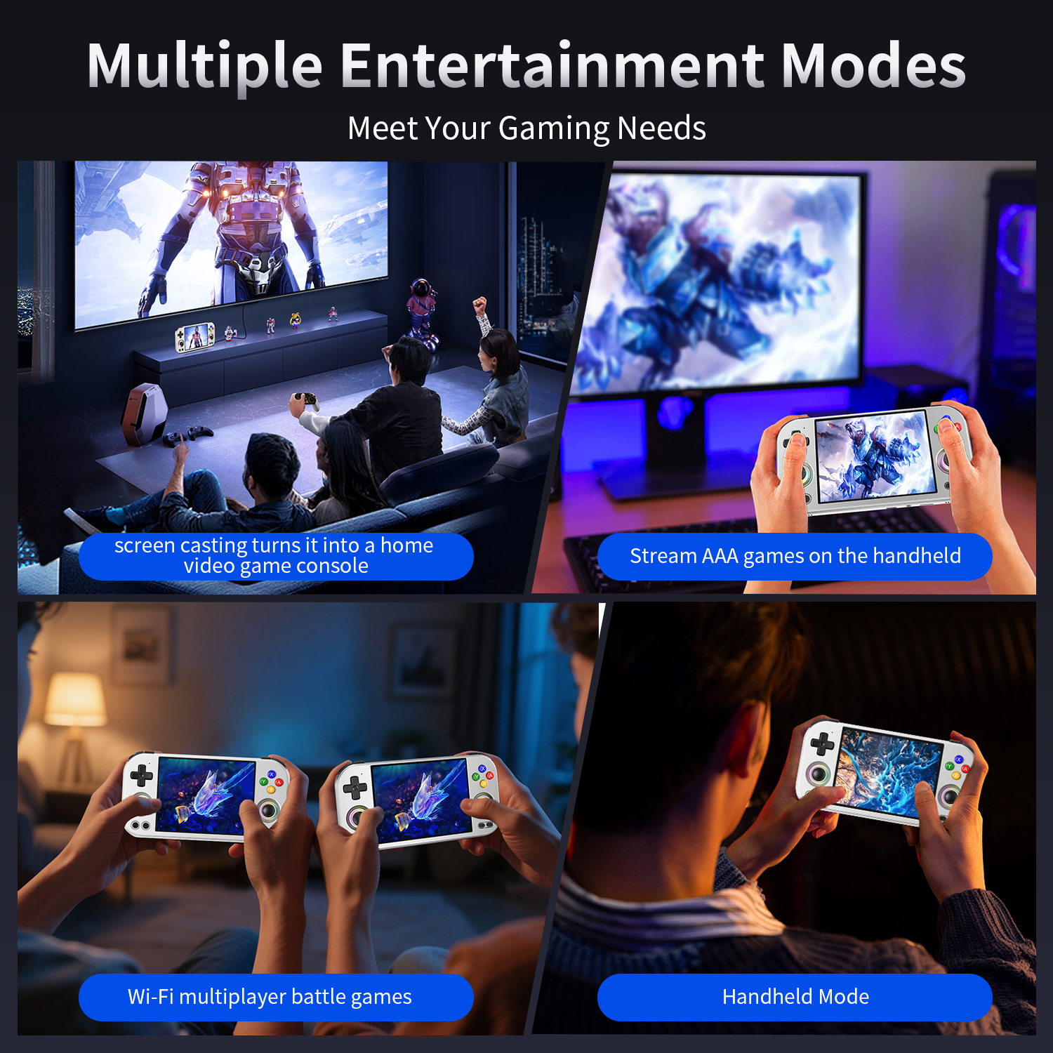 ANBERNIC RG 477M Handheld Game - مراجعة Gaming Console All In One وسعره