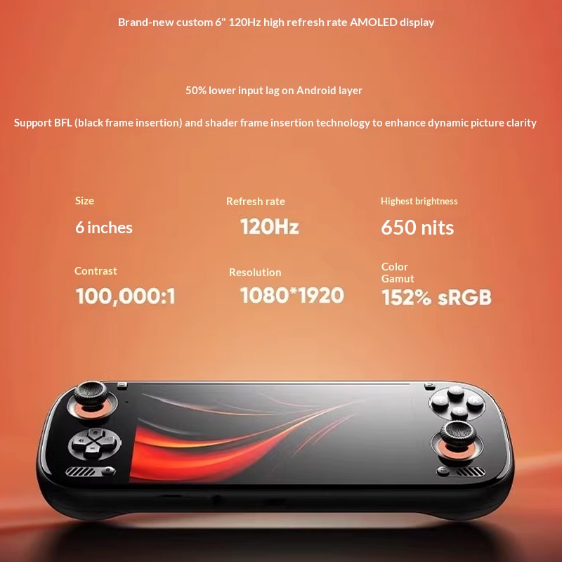 For AYN Odin3 6inch 1080p 120H - مراجعة Gaming Console G90 وسعره