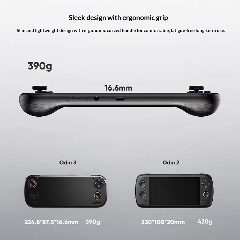 For AYN Odin3 6inch 1080p 120H - مراجعة Gaming Console G90 وسعره
