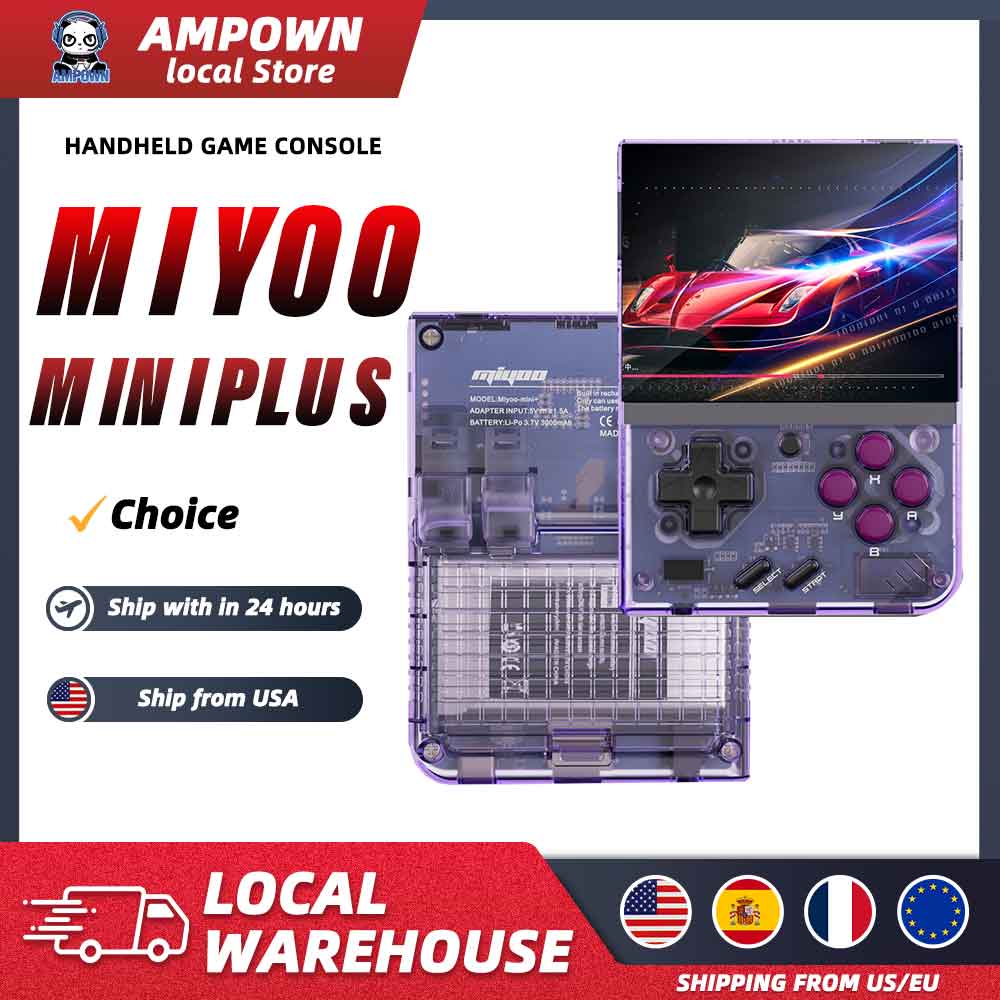 MIYOO Mini Plus Mini+ Portable - مراجعة Gaming Console Deals وسعره