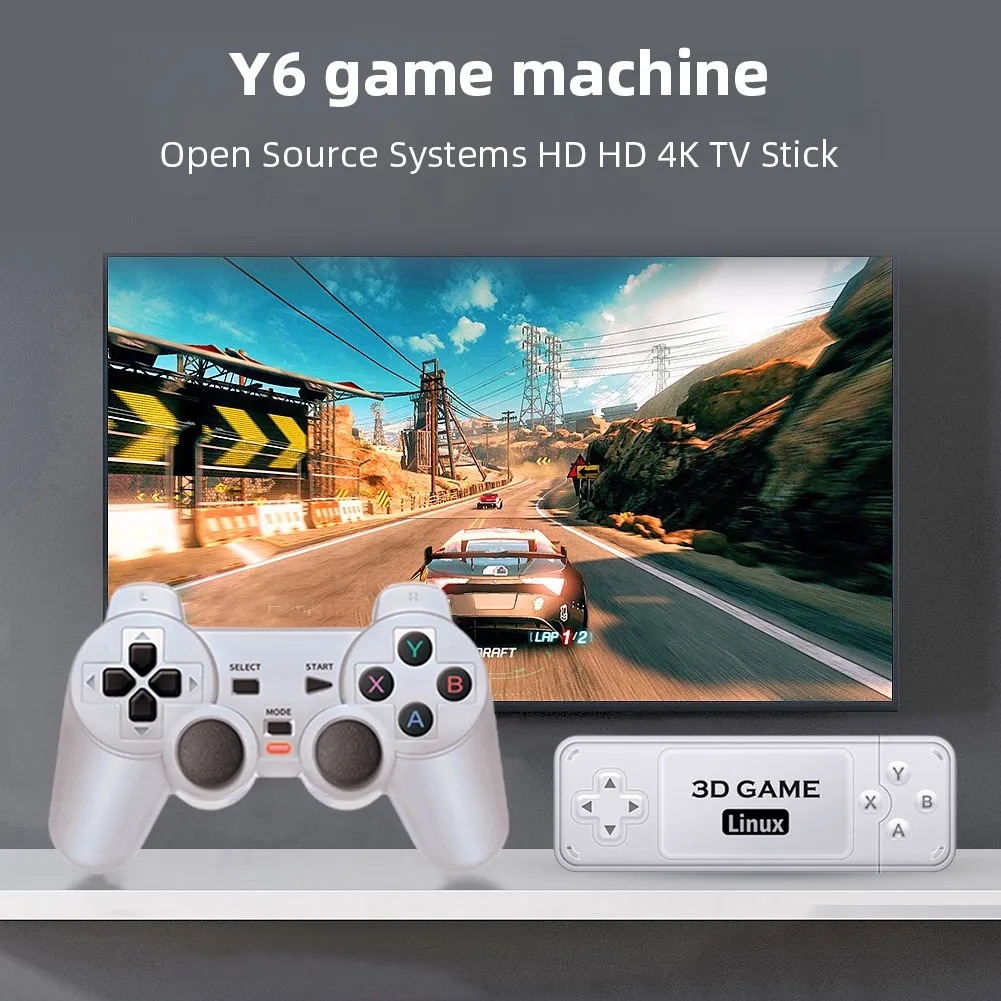 BOYHOM Y6 Retro Game Console 4 - مراجعة Gaming Console All In One وسعره
