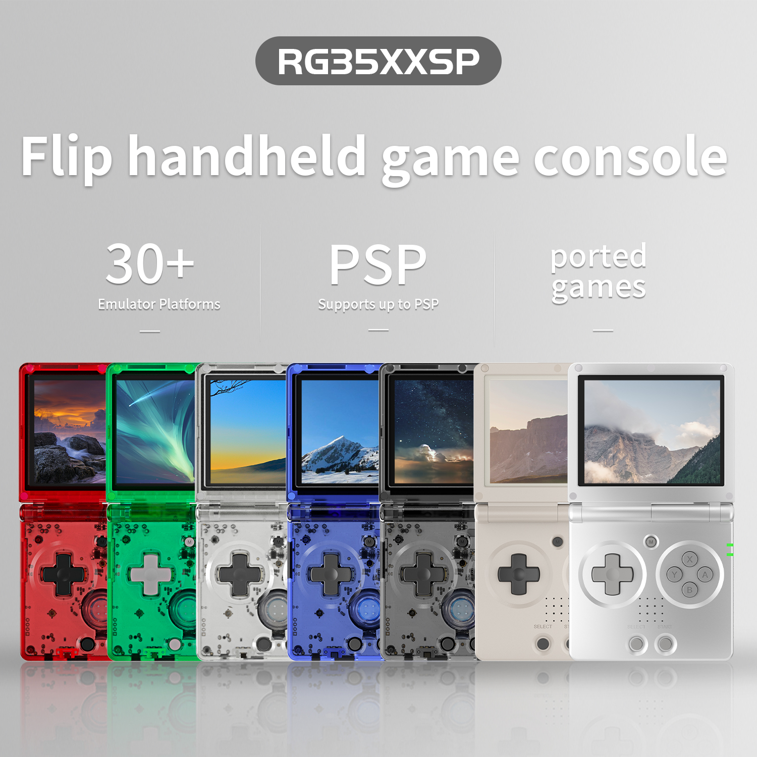 Anbernic RG35XXSP Retro Flip H - مراجعة Gaming Console All In One وسعره
