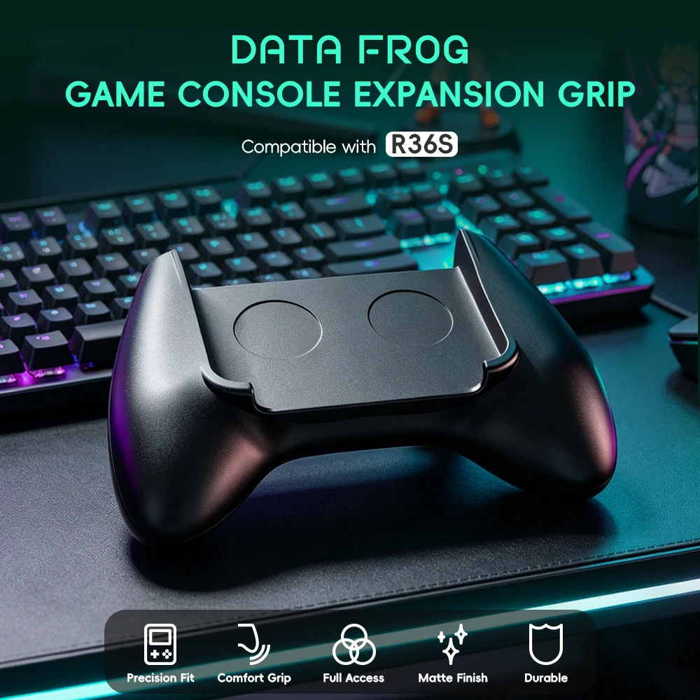 Data Frog R36S Game Grip Ergon - مراجعة Gaming Console Deals وسعره