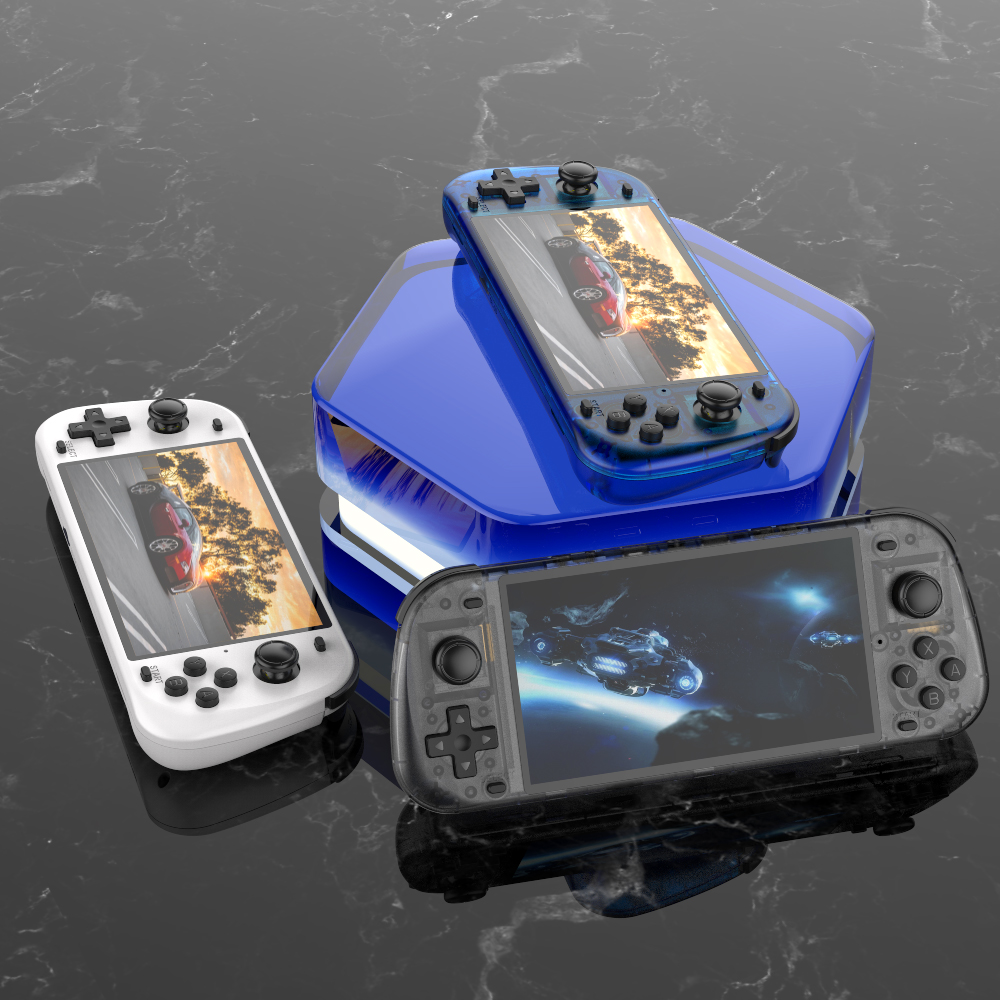 R50S Retro Handheld Console Cl - مراجعة Gaming Console G90 وسعره
