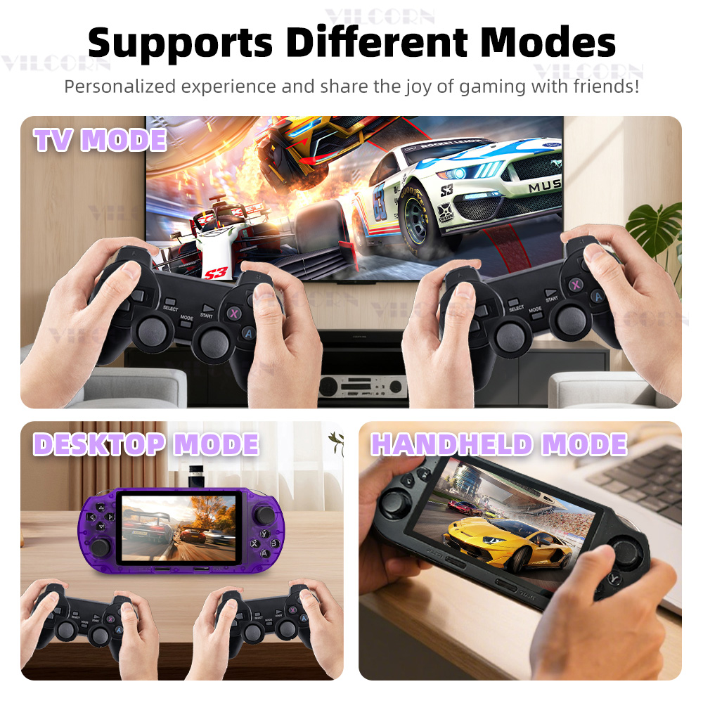 VILCORN SF3000 HD Handheld Gam - مراجعة Gaming Console G90 وسعره