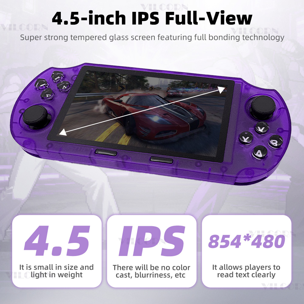 VILCORN SF3000 HD Handheld Gam - مراجعة Gaming Console G90 وسعره