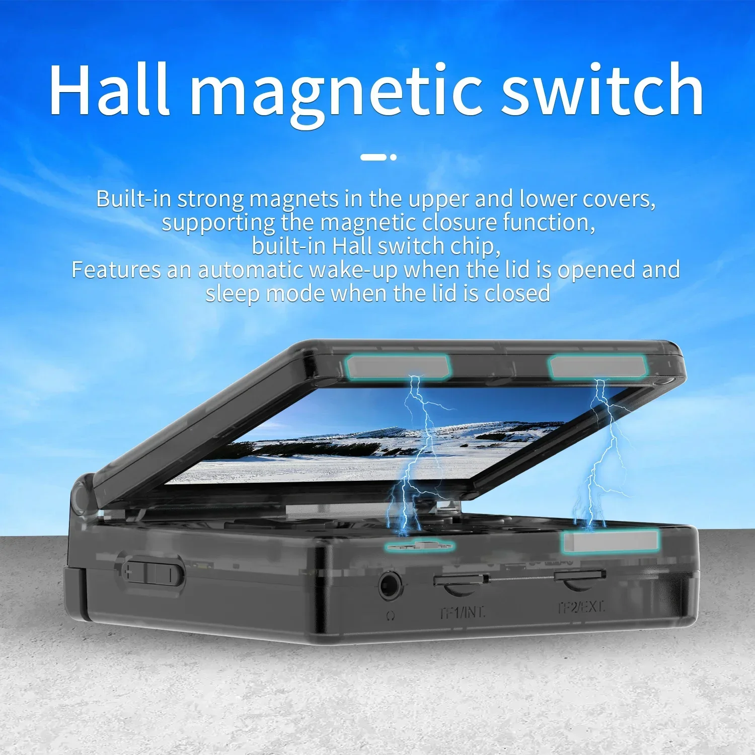 ANBERNIC RG35XXSP Flip Game Co - مراجعة Gaming Console All In One وسعره