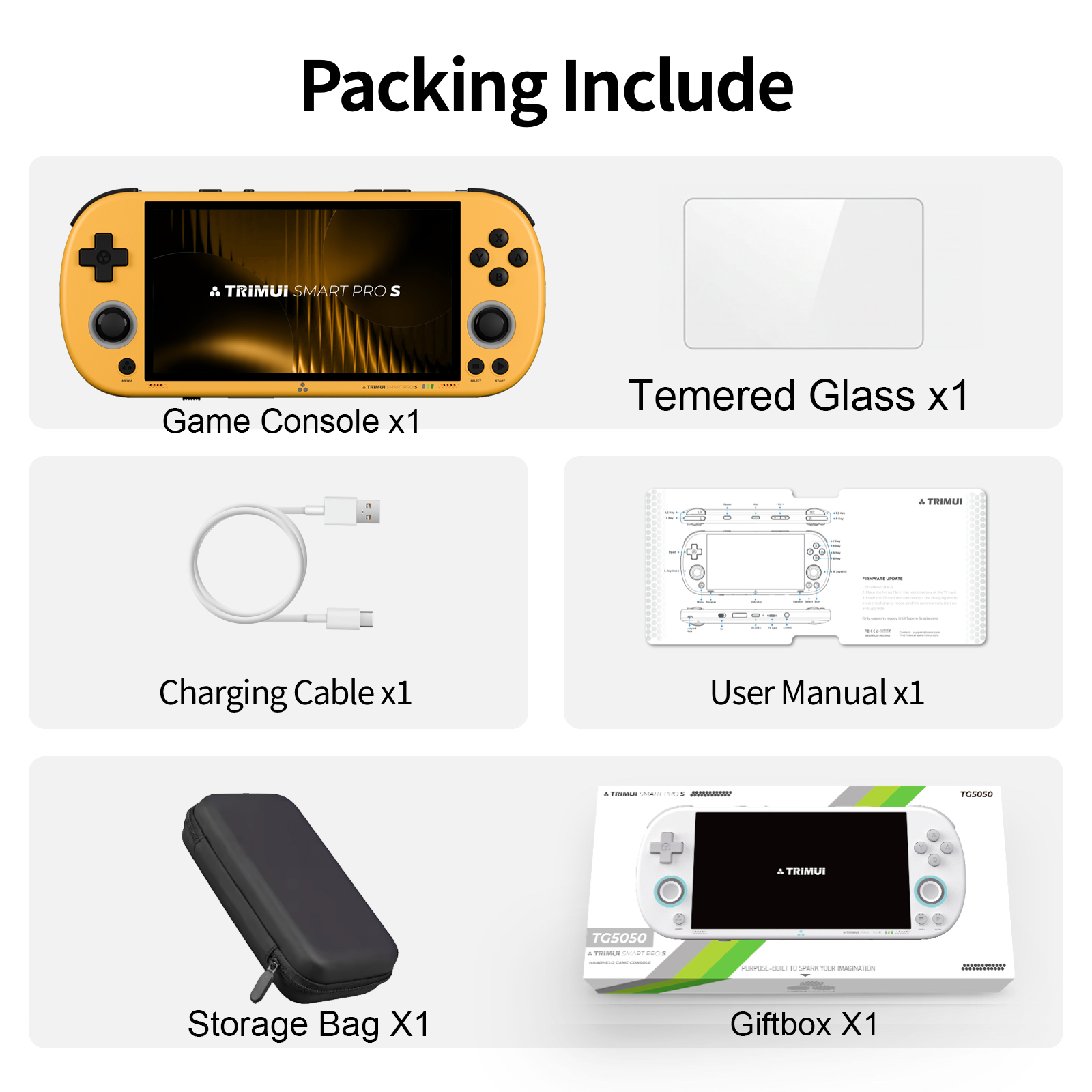 BOYHOM Trimui Smart Pro S TG50 - مراجعة Gaming Console G90 وسعره