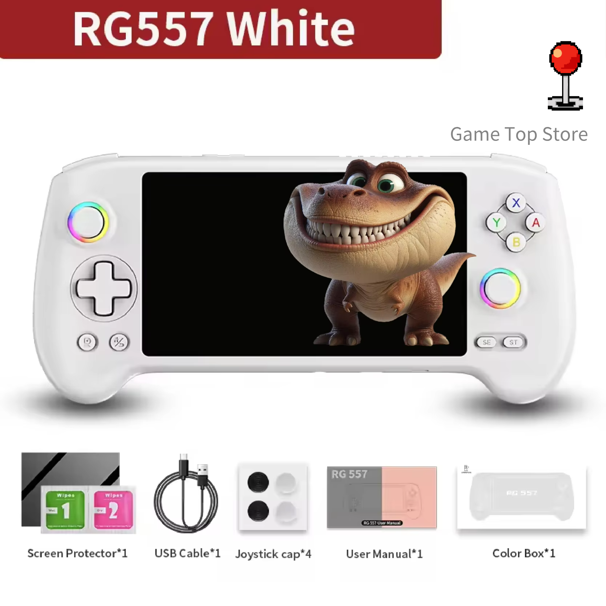 ANBERNIC RG557  Portable Handh - مراجعة Gaming Console All In One وسعره