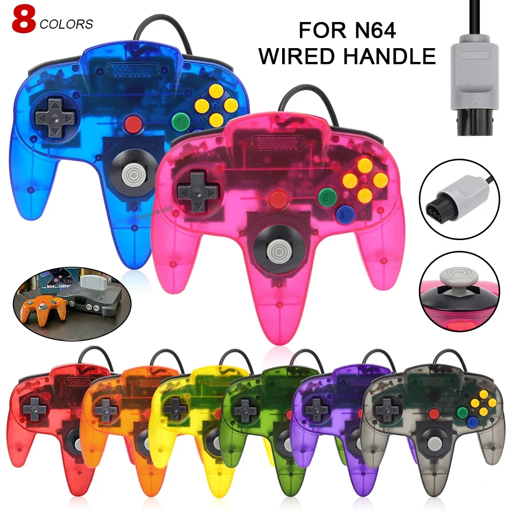 NEW Wired Gamepad for N64 Cons - مراجعة Gaming Console Deals وسعره